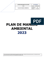 Plan de Manejo Ambiental