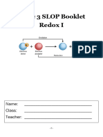 T3 - Redox I SLOP Booklet