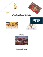 Cuadernillo Historia 2 Año 