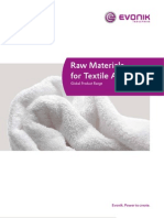 Brochure Raw Materials For Textile Auxiliaries