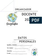 ORGANIZADOR DOCENTE - Geografia