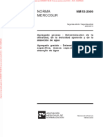 NBR NM 53 - Agregado Graúdo - Determinação de Massaespecífica, Massa Específica Aparente e Absorção de Água