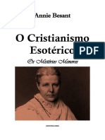 Annie Besant O Cristianismo Esotérico