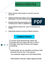 FST613 5 Carbohydrates