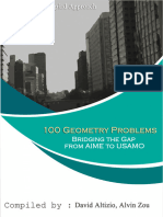 100 Olym Geo Problems Solutions