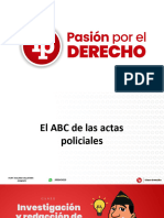 El ABC de Las Actas Policiales PDF Gratis