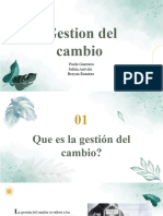 Gestion Del Cambio