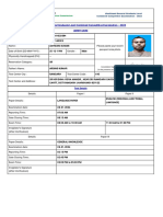 JSSC - Admit Card