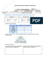 Ejercicios de Adicion y Sustraccion