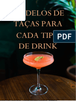 Ebook Tipos de Taças para Cada Drink