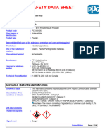 MSDS PCTA89105 RAL 9010 Pure White UD Polyester