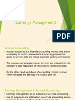 Earnings Management - Slides