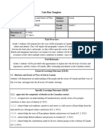 Social 5 Unit Plan