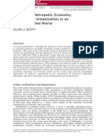 Resurgent Metropolis - Economy, Society, and Urbanization in An Interconnected World - Allen J Scott