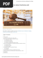 All You Need To Know About Insolvency and Bankruptcy Code - IPleaders