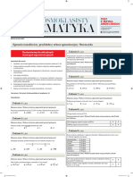 Wyborcza Marzec 2023 Egzamin Ósmoklasisty Matematyka