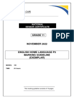 Enghl p3 Gr11 Memo Nov 2022