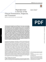 Hyperosmolar Hyperglycemic State: A Historic Review of The Clinical Presentation, Diagnosis, and Treatment