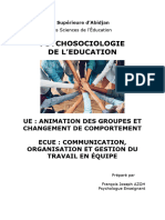 Support Communication Gestion Travail Equipes