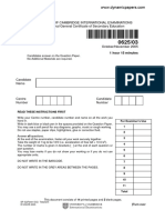 Physics: University of Cambridge International Examinations International General Certificate of Secondary Education