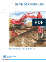 1999 Note-Cramif-N18 Stabilite-Fouilles Dte134