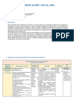 Planificación Anual 5 Años 2024