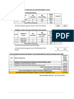 Domestic Water Tank Size Calculation