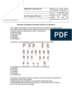 Atividades de Genética