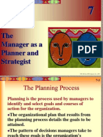 The Manager As A Planner and Strategist: Irwin/Mcgraw-Hill