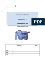 Laboratorio 01 - Fundamentos Ed PHP