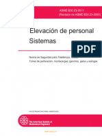 ASME-B30.23-2011 (Sistema de Levantamiento de Personal)