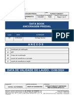 Modelo - Databook Ancoragem Definitiva