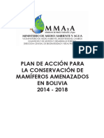 Biodiv-PA-Plan de Accion Mamiferos Amenazados MMAYA