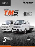 Foton TM5 Doble Rodado 2023