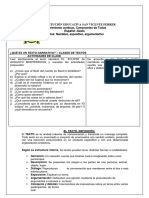 Tipos de Texyos Narrativos Expositivos Argumentativos