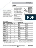 Fan Speed Controls Product Sheet