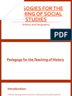 Pedagogies For The Teaching of Social Studies