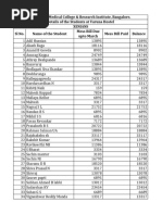 Xenians Due List Updated