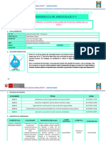 4 Experiencia de Aprendizaje 3°