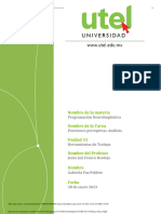 Programaci N Neuroling Stica Tarea 4 PDF