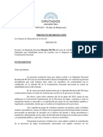 Proyectos Ley Expulsion 4 Diputados Izquierda