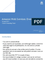 Amazon Web Service Overview