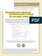 2.1 (Tradução) Guideline de Dor Lombar