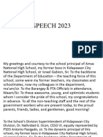 Speech Anhs 2023