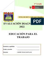 Evaluación Diagnóstica 3° Grado 2022