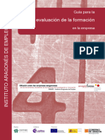 GUÍA para La Evaluación de La Formación en La Empresa