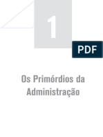 Os Promórdios Da Administração