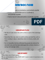 Subsurface Flow Final