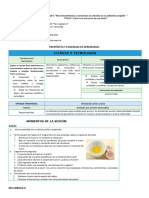 Ciencia Y Tecnología: Propósitos Y Evidencias de Aprendizaje