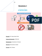 Secuencia 1 Ciencias 6° Grado 2024